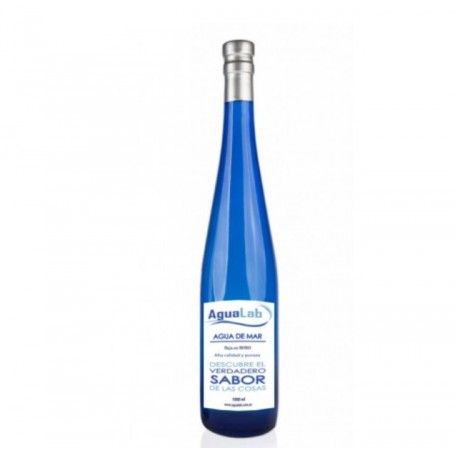 Agua de mar de Agualab envase de vidrio 750 ml