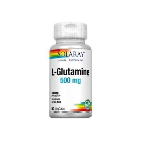 L-Glutamine 50 VegCaps | Solaray
