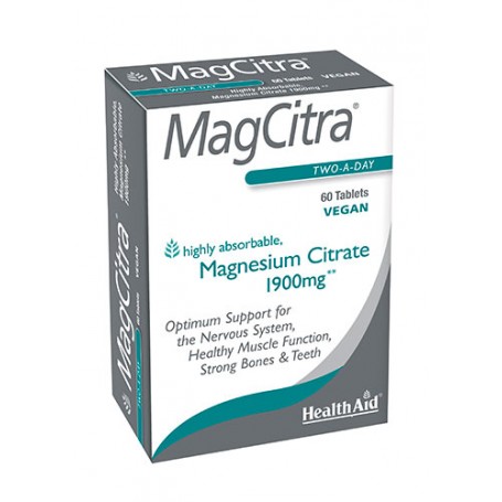 MagCitra (Citrato de Magnesio) | Healthaid