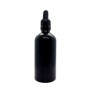 Bote Cuentagotas de Cristal Color Negro. Capacidad 30ml y 100ml.