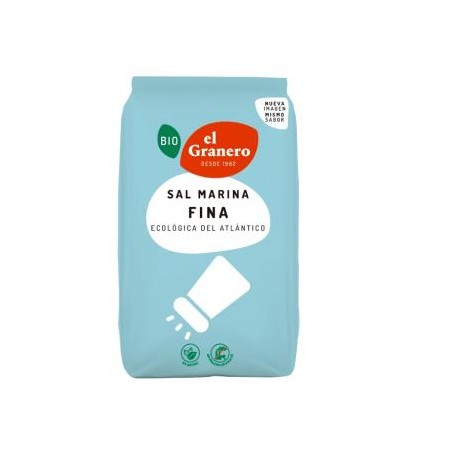 Sal Marina Fina Ecológica del Atlántico 1kg | El Granero