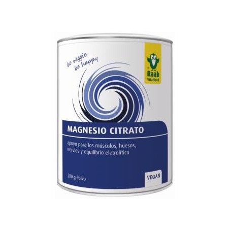 CITRATO DE MAGNESIO polvo 200gr. SG VEGAN