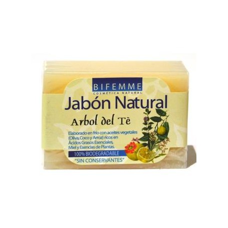 Jabón Natural Árbol del Té | Bifemme